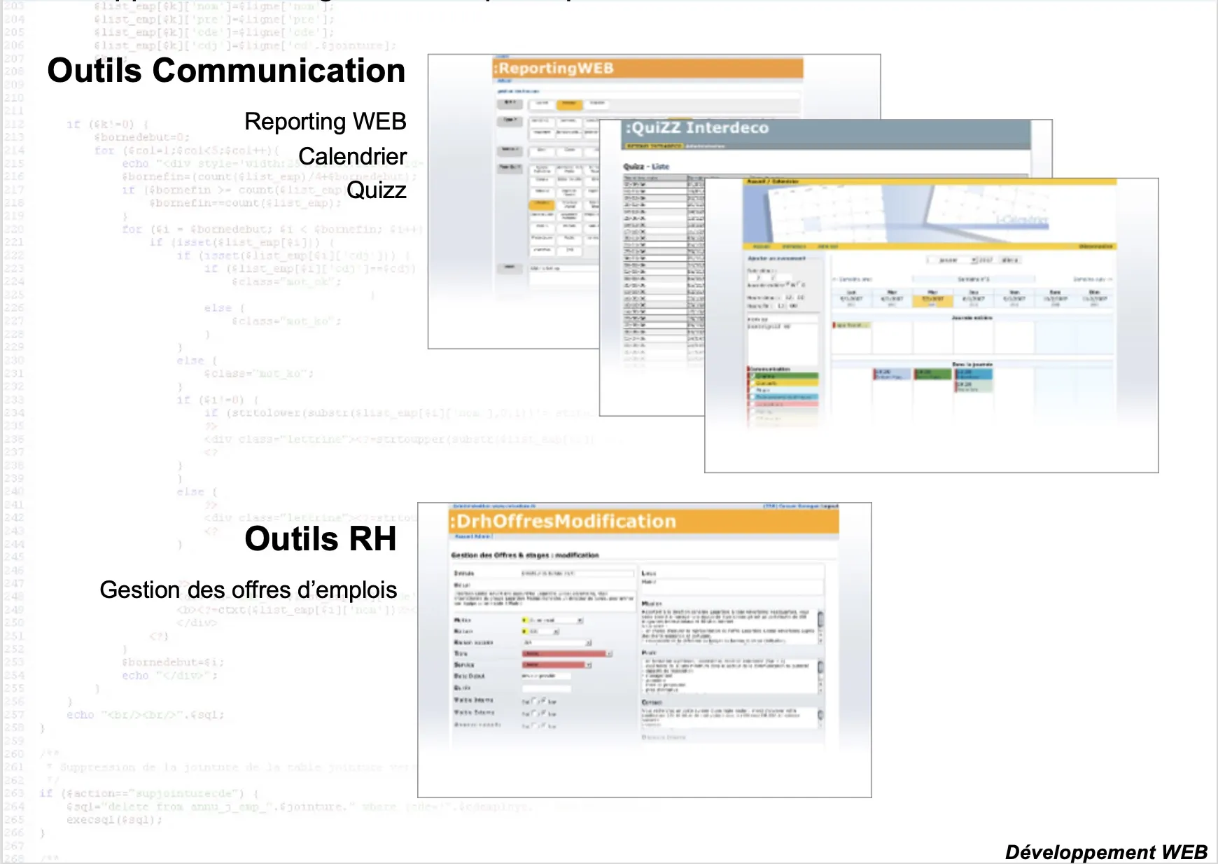 Outils communication et RH