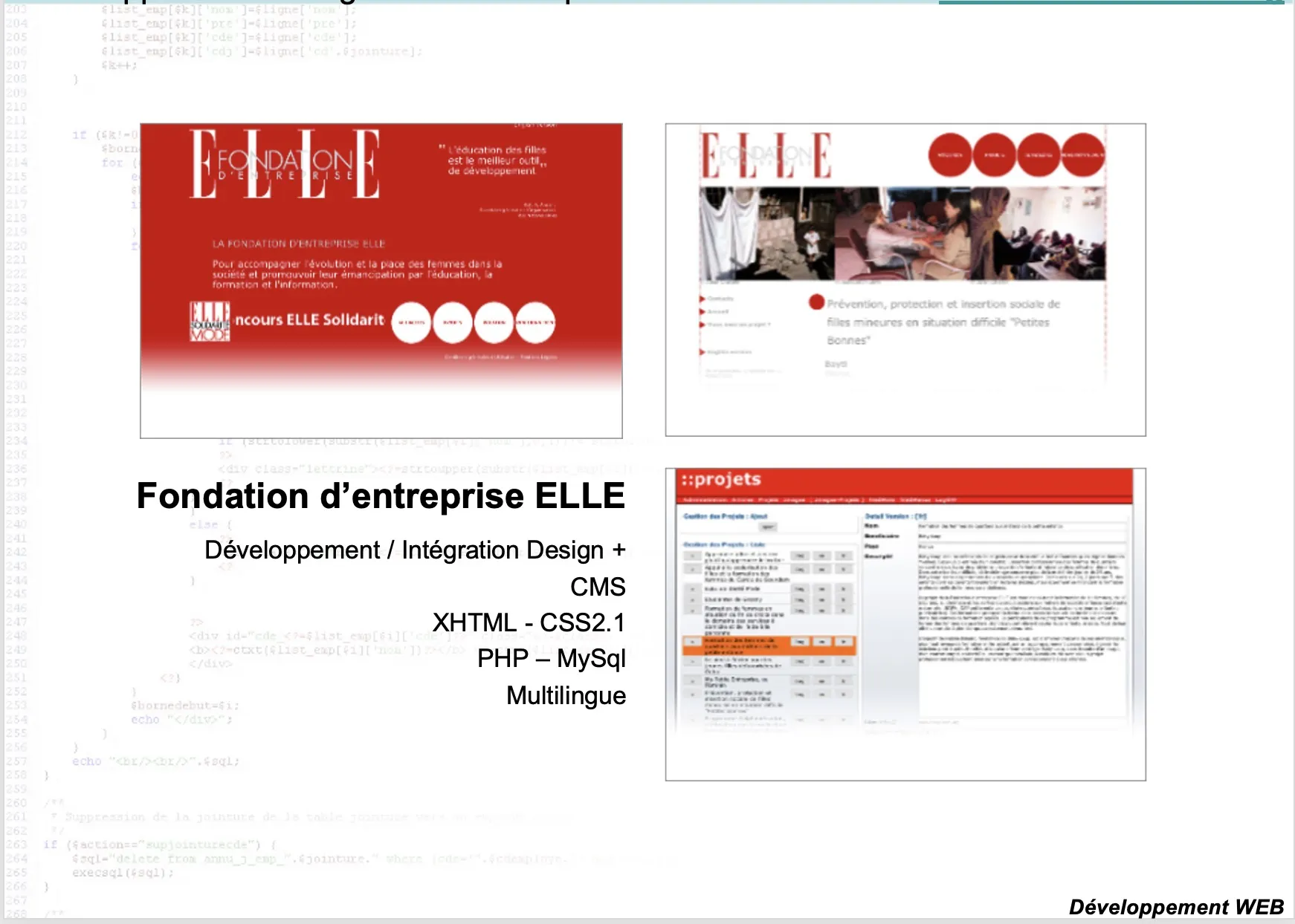Fondation ELLE 1